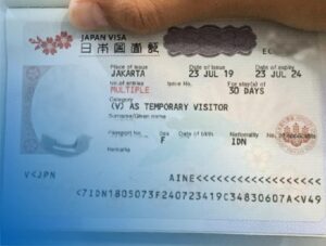 Visa Transit Jepang dari indonesia