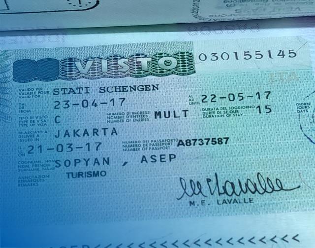 Visa Schengen Untuk Italia