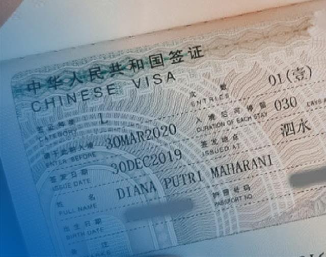 Visa Kerja China